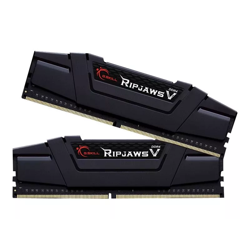 G.Skill Ripjaws V 64GB (2x32GB) DDR4 3200MHz CL16 galddatora atmiņas komplekts - melns