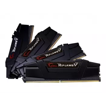 G.Skill Ripjaws V DDR4 komplekts 128GB (4x32GB) 3200MHz CL16-18-18-38 1.35V Quad Channel galddatora atmiņa