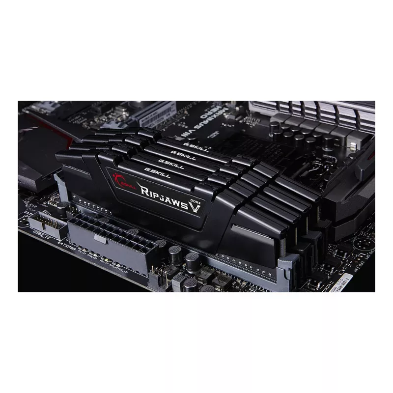 G.Skill Ripjaws V DDR4 komplekts 128GB (4x32GB) 3200MHz CL16-18-18-38 1.35V Quad Channel galddatora atmiņa