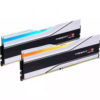 G.Skill Trident Z5 Neo RGB 48 GB (2x 24 GB) DDR5-6400 CL32 balts AMD EXPO atmiņas komplekts F5-6400J3239F24GX2-TZ5NRW