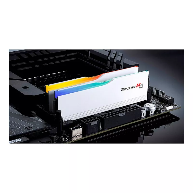 G.Skill Trident Z5 RGB 48GB (2x24GB) DDR5-6000 CL30 Desktop RAM - Matēti melna