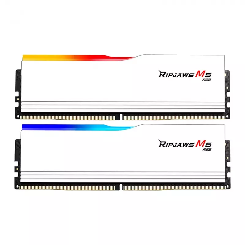 G.Skill Trident Z5 RGB 48GB (2x24GB) DDR5-6000 CL30 Desktop RAM - Matēti melna