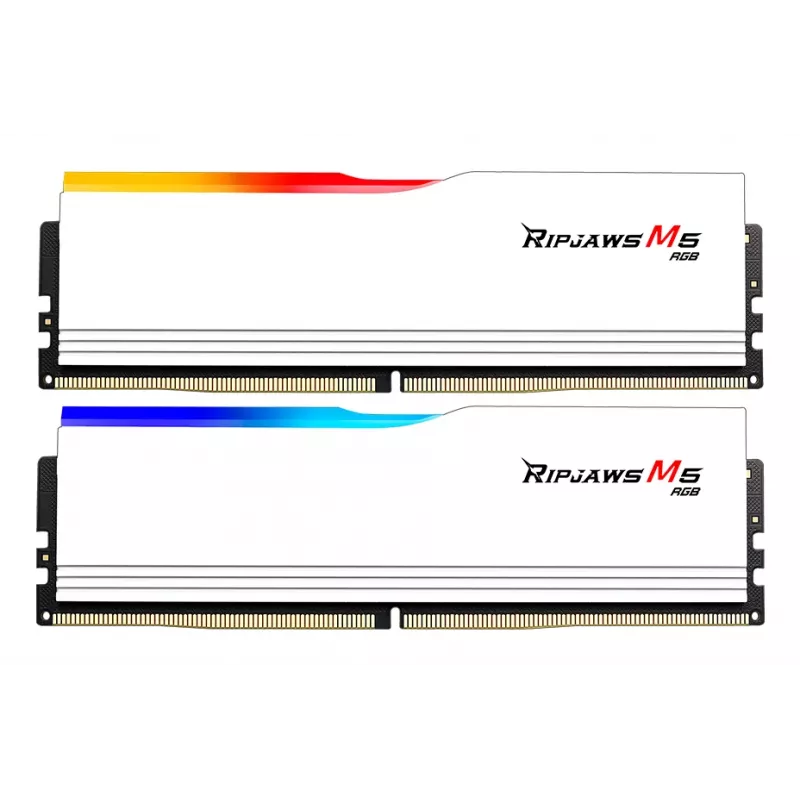 G.Skill Trident Z5 RGB 48GB (2x24GB) DDR5-6000 CL30 Desktop RAM - Matēti melna