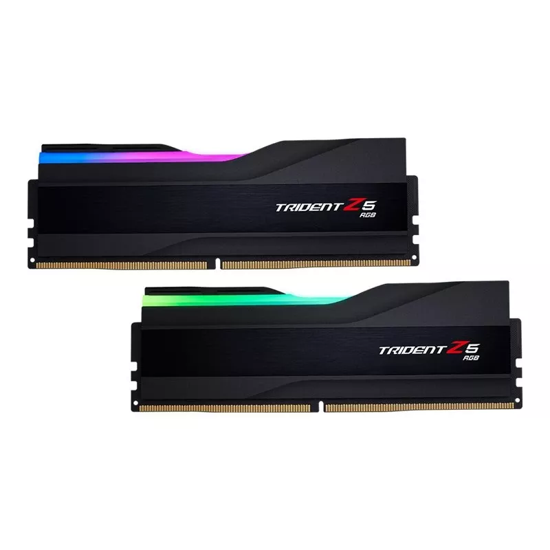 G.Skill Trident Z5 RGB 48GB (2x24GB) DDR5 7200MHz CL36 Galddatora atmiņas komplekts - F5-7200J3646F24GX2-TZ5RK