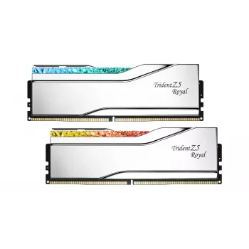 G.Skill Trident Z5 Royal RGB 48GB (2x24GB) DDR5-8400 CL40 galddatora atmiņas komplekts - pulēts sudrabs