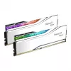 G.Skill Trident Z5 Royal RGB 48GB (2x24GB) DDR5-8400 CL40 galddatora atmiņas komplekts - pulēts sudrabs