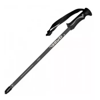 Gabel Cilaos Ardesia teleskopiskās nūjošanas nūjas 68-142 cm melnas