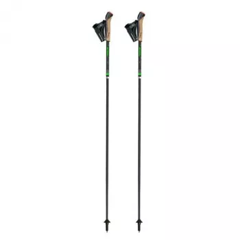 Gabel FLD Carbon salokāmās skriešanas un nūjošanas nūjas 110 cm – melnas