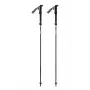 Gabel Hybrid Carbon XTL pārgājienu nūjas – 3 sekciju teleskopiskas, 100-135cm, 230g, Ergo putu rokturis