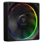 GAMDIAS AEOLUS M3-1201 ARGB korpusa ventilators - 120mm, PWM, hidrauliskais gultnis, melns