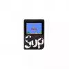 GameBox R1 8 bitu portatīvā retro spēļu konsole ar 400 spēlēm, 3 inch LCD, TV RCA kabeli, melna