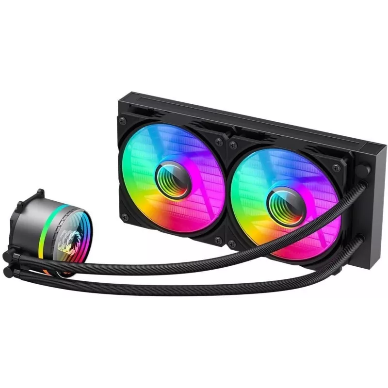 GAMEMAX ICEBURG 240 INFINITY CPU Liquid Cooler, Black