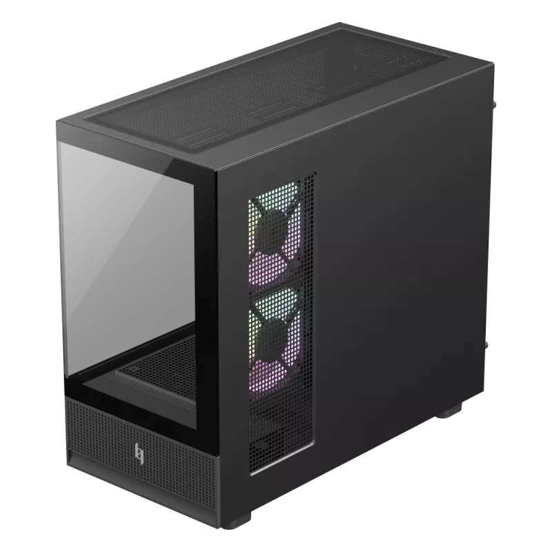 GAMEMAX NEX C31 BK Mid-Tower PC korpuss, MATX/BTF, Melns
