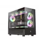 GAMEMAX NEX C31 BK Mid-Tower PC korpuss, MATX/BTF, Melns
