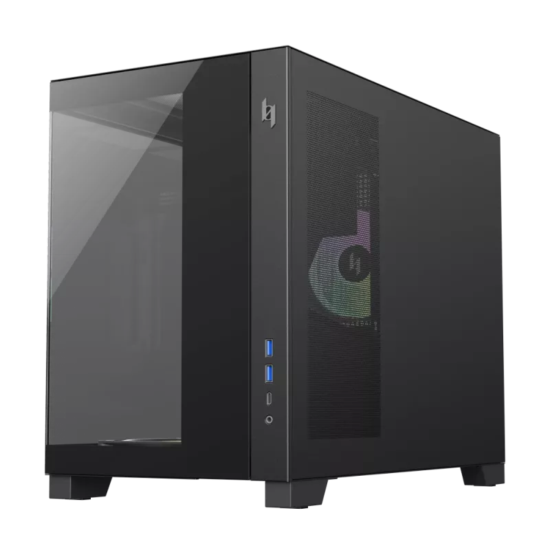 Gamemax NEX C33 BK M-ATX/BTF korpuss