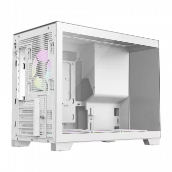 Gamemax NEX C33 WH M-ATX/BTF datora korpuss balts