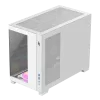 Gamemax NEX C33 WH M-ATX/BTF datora korpuss balts