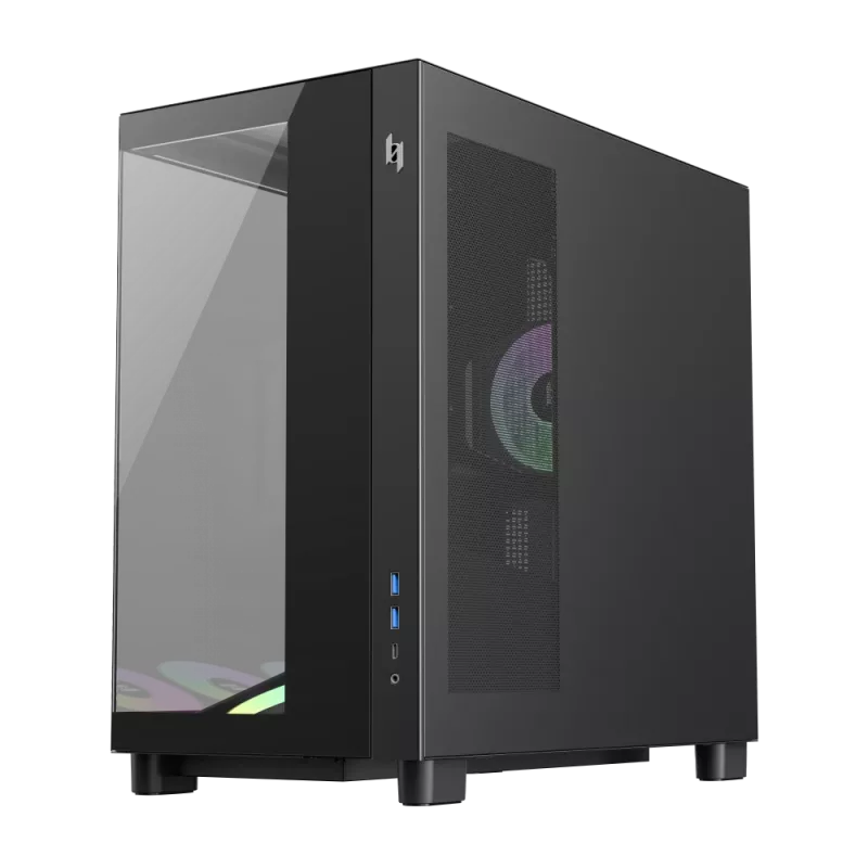 Gamemax NEX C53 BK ATX/BTF korpuss