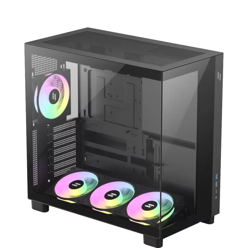 Gamemax NEX C53 BK ATX/BTF korpuss
