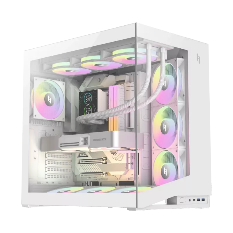 GAMEMAX NEX C56 WH ATX Mid Tower Case White