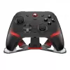 GameSir Cyclone 2 Tri-Mode bezvadu spēļu kontrolieris ar Hall Effect svirām un sprūdiem, RGB apgaismojumu, programmējamām aizmugures pogām, 6 asu žiroskopu, 20h akumulatoru - Melns