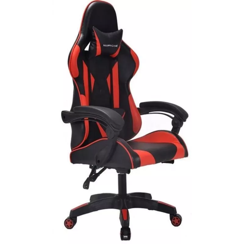 Spēļu krēsls HappyGame 7911 Sarkans