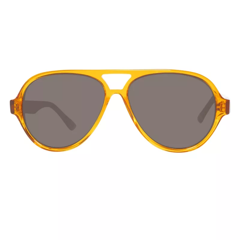 GANT Vīriešu saulesbrilles GRS2003ORTO-3 Bruņurupuča acetāta rāmis Pelēkas polikarbonāta lēcas 58mm