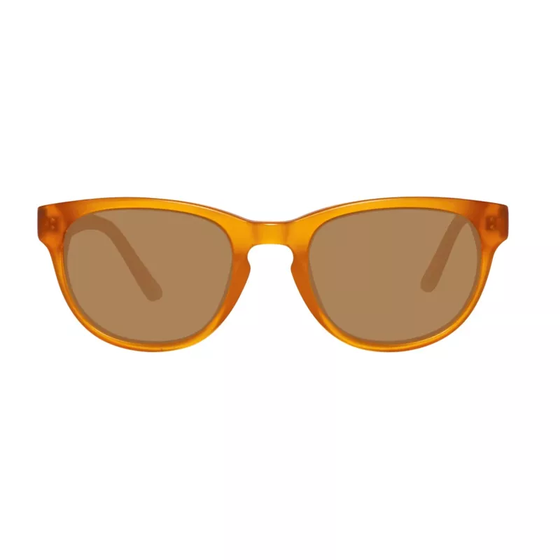 GANT Unisex saulesbrilles GRS2005MOR-1 Brūns plastmasas rāmis Pelēkas polikarbonāta lēcas 49mm