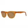 GANT Unisex saulesbrilles GRS2005MOR-1 Brūns plastmasas rāmis Pelēkas polikarbonāta lēcas 49mm