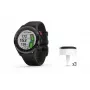 Garmin Approach S62 GPS Golf Smartwatch ar 3 CT10 kluba izsekošanas sensoriem, Melns