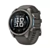 Garmin Fenix 9 – 47mm titāna ar Pebble Grey silikona siksnu