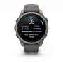 Garmin Fenix 9 – 47mm titāna ar Pebble Grey silikona siksnu
