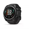 Garmin fenix 9 - 51mm, oglekļa pelēks DLC titāns ar melnu silikona siksnu 010-04763-11