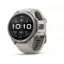 Garmin Fenix 9 Pro – 43mm titāna ar miglas pelēku/tumši smilšakmens silikona aproci