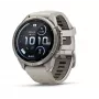 Garmin Fenix 9 Pro – inReach, 43mm titāna ar miglas pelēku/tumši smilšakmens silikona siksnu