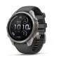 Garmin fenix 9 Pro – inReach, 47mm titāna ar grafīta/melnu silikona siksnu