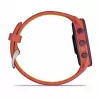 Garmin Forerunner 170 Music GPS Running Watch, Berry Case ar Red Pink/Mango siksnu