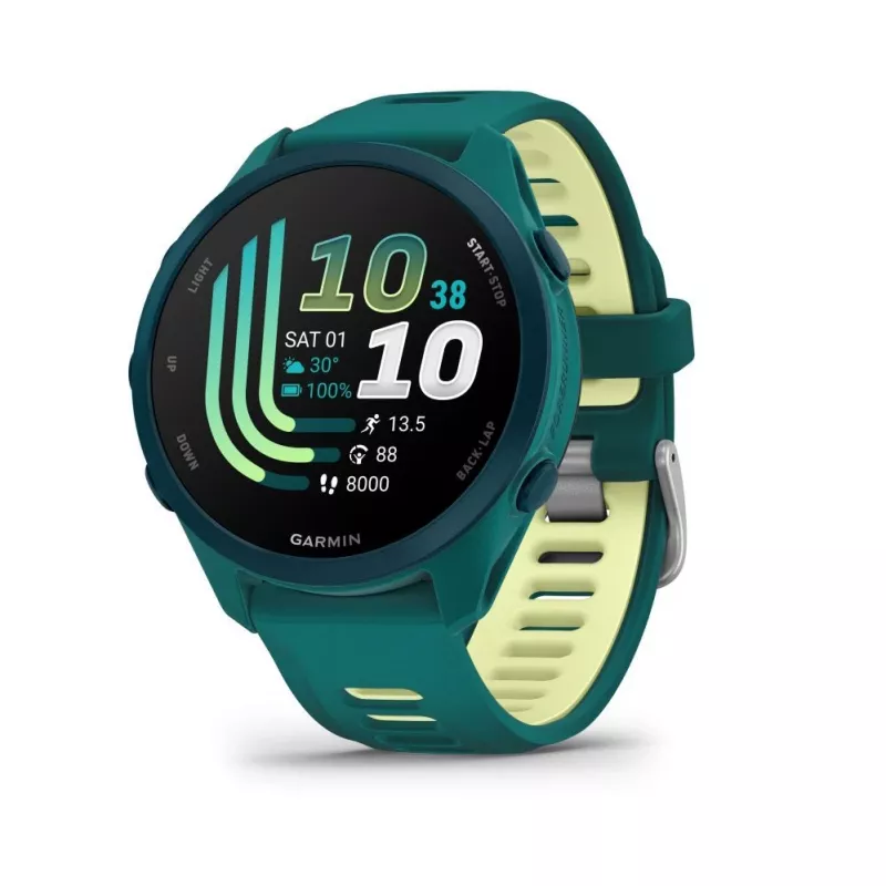Garmin Forerunner 170 Music, Teal Green ar Teal Green/Citron siksnu