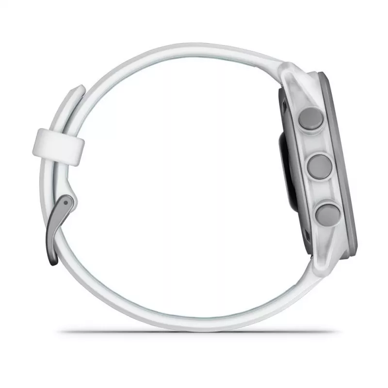 Garmin Forerunner 170 Music, Whitestone ar Whitestone/Cloud Blue siksniņu