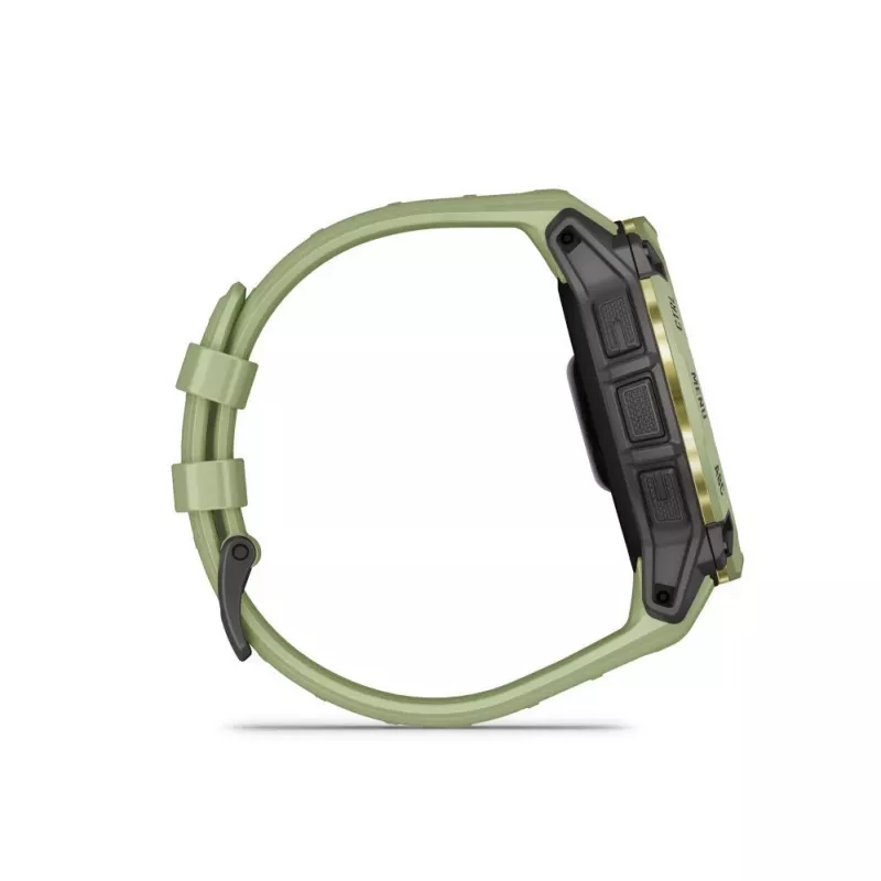 Garmin Instinct 3 50mm AMOLED Fern Green Smartwatch ar Fern Green Silikona Siksniņu