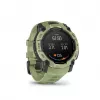 Garmin Instinct 3 50mm AMOLED Fern Green Smartwatch ar Fern Green Silikona Siksniņu