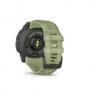 Garmin Instinct 3 50mm AMOLED Fern Green Smartwatch ar Fern Green Silikona Siksniņu