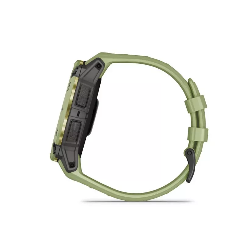 Garmin Instinct 3 50mm AMOLED Fern Green Smartwatch ar Fern Green Silikona Siksniņu