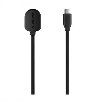 Garmin magnētiskie lādēšanas kabeļi, USB-C - 2 iepakojumā ar 3 maināmiem galiem (USB-C, Micro USB, Lightning), 1m un 2m neilona pīti, 60W ātrā lādēšana, datu sinhronizācija, 360° rotācija, LED indikators, melns
