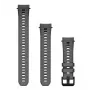 Garmin QuickFit 20 mm silikona pulksteņa siksniņa ogles krāsā Instinct E 40 mm un saderīgiem modeļiem