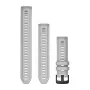 Garmin QuickFit 22 mm Silikona pulksteņa siksniņa - melna