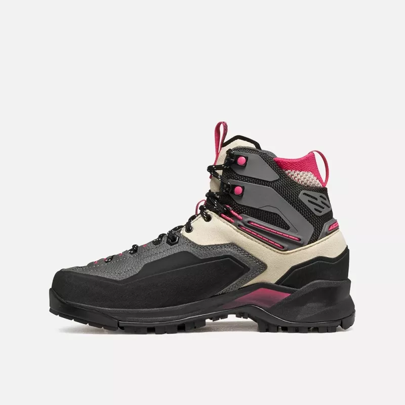 Garmont Akron Mid GTX Sieviešu pārgājienu apavi Pelēki/Aveņu rozā 39. izmērs