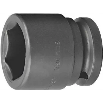 GEDORE 3/4 collu piedziņas 24mm 6-stūru trieciena uzgalis, hroma-molibdēna tērauds, fosfatēts, DIN 3129 / ISO 2725-2 6282390