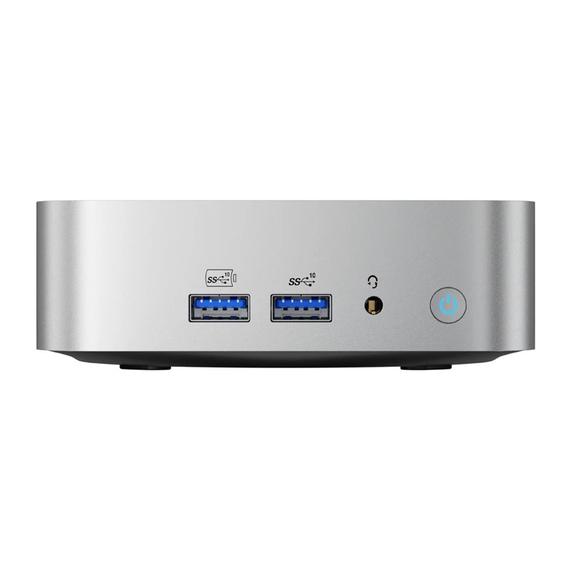GEEKOM A8 Mini dators, AMD Ryzen 7 8745HS, 16GB DDR5, 1TB PCIe Gen4 SSD, Windows 11 Pro, Melns