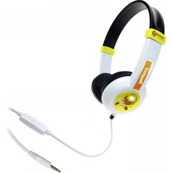 Geemarc Kiwibeat Smart 101 austiņas bērniem ar mikrofonu - Zila/Zaļa